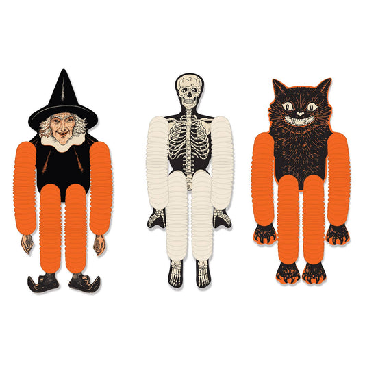 Beistle - Vintage Halloween Tissue Dancers