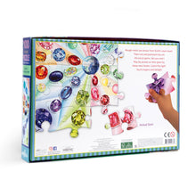 Load image into Gallery viewer, eeBoo - Love of Crystals &amp; Gems 100 Piece Puzzle

