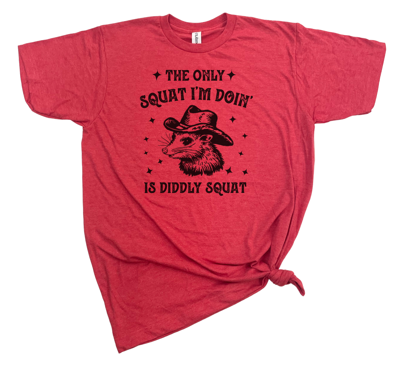 dkhandmade - THE ONLY SQUAT I'M DOING T-SHIRT