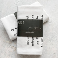 Load image into Gallery viewer, DEV D + CO. - Tea is the Finest Solution - Tea Towel
