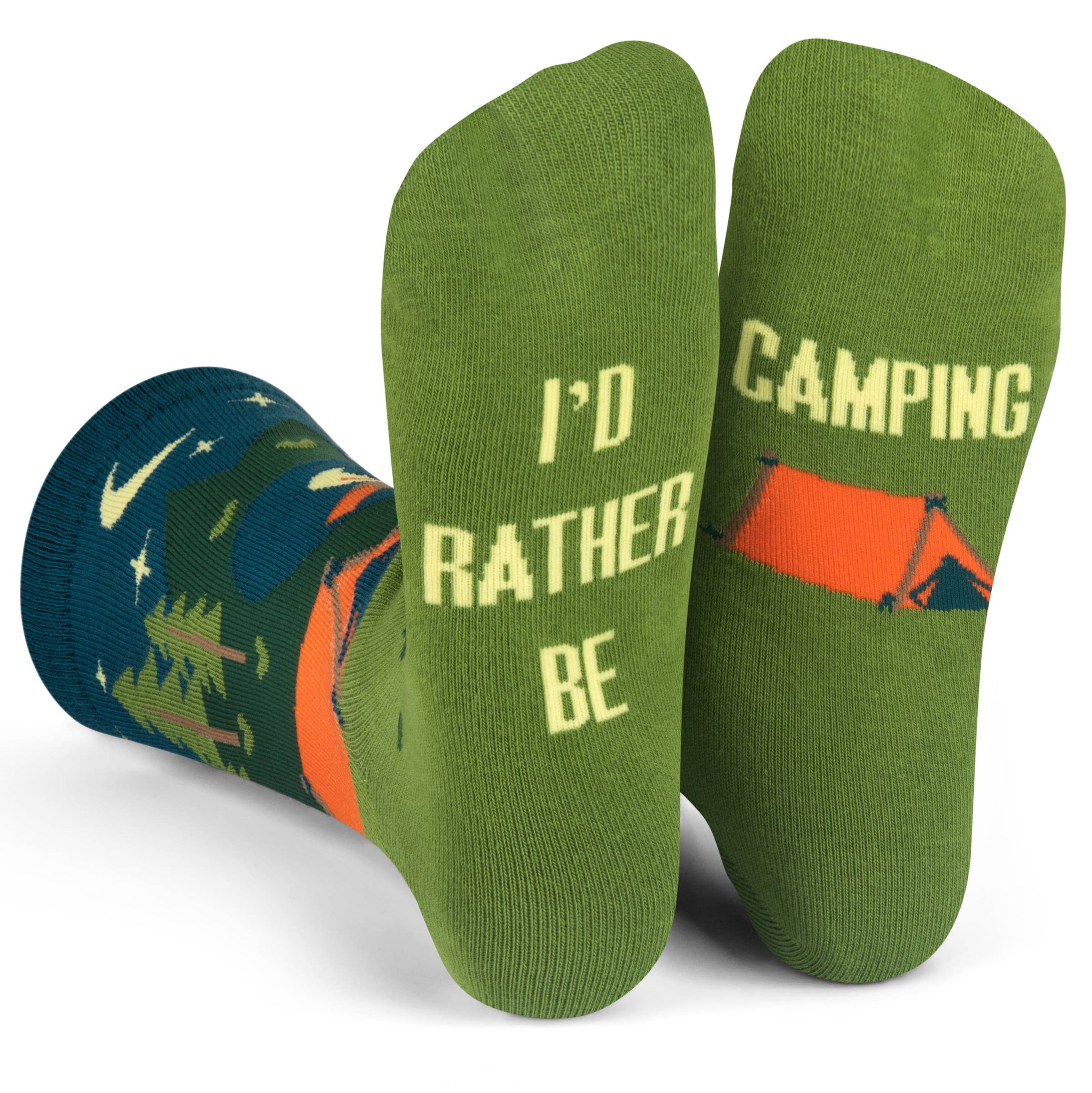 Lavley - I'd Rather Be Camping Socks