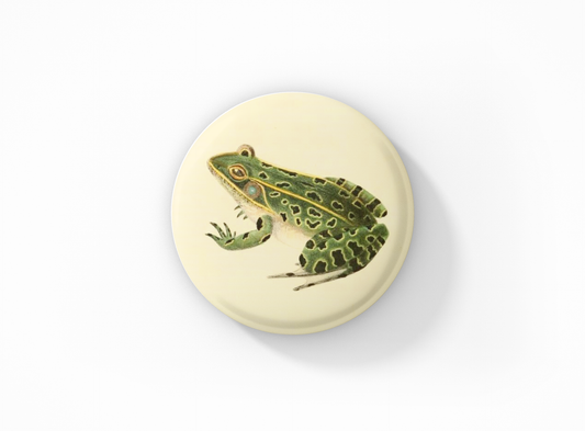 NatureCuts - Leopard Frog Pin Button