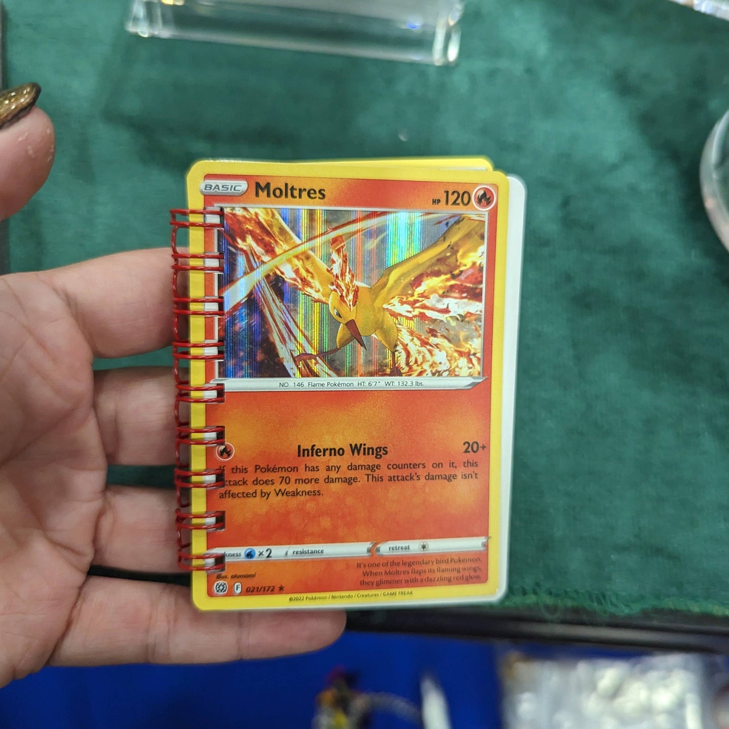 Giant Turtle Creations - Pokemon Trading Card Notebook