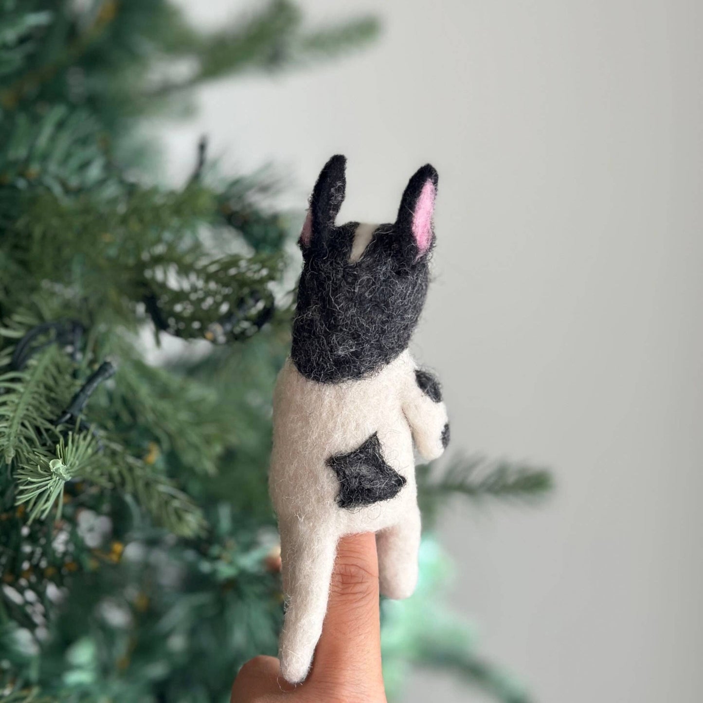 Deer Harbour Design - Felt Finger Puppet: French Bull