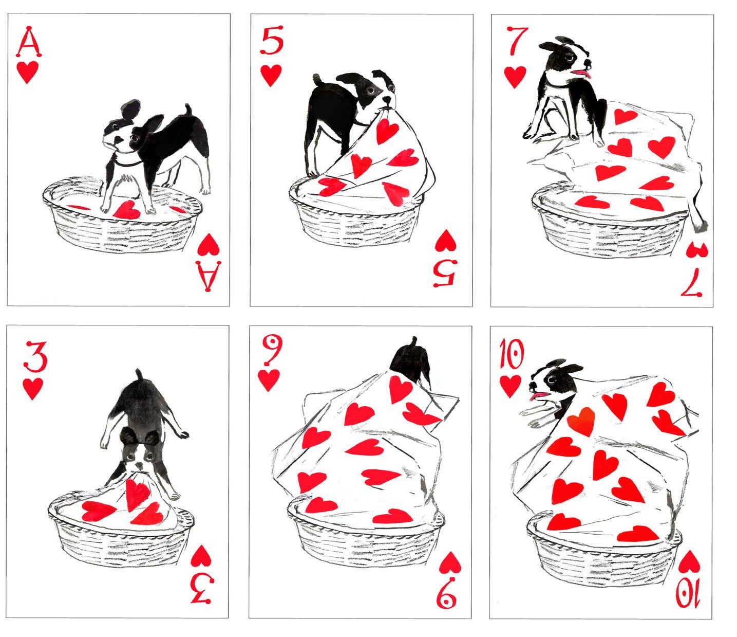 Artiphany - Pack of Dogs Playing Cards