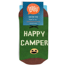 Load image into Gallery viewer, Lavley - Happy Camper Socks
