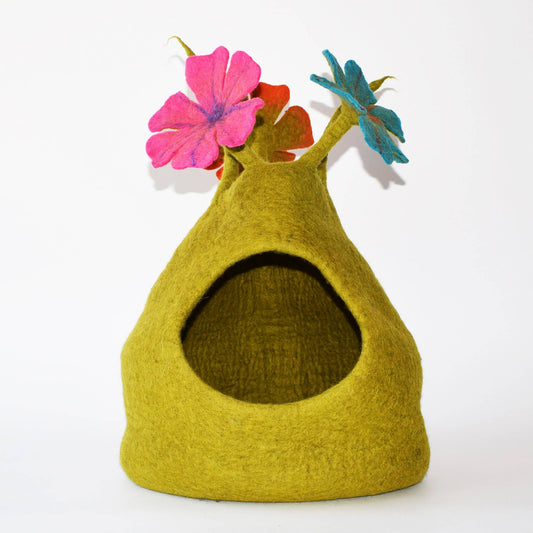 Karma Cat Inc. - Bouquet Wool Pet Cave