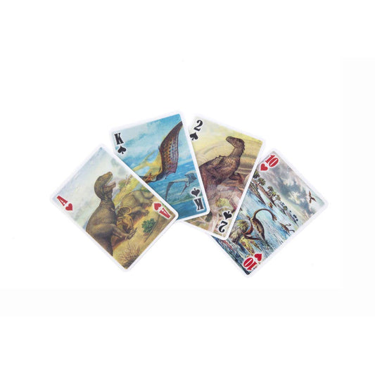 Kikkerland Design Inc - 3-D Dinosaur Playing Cards