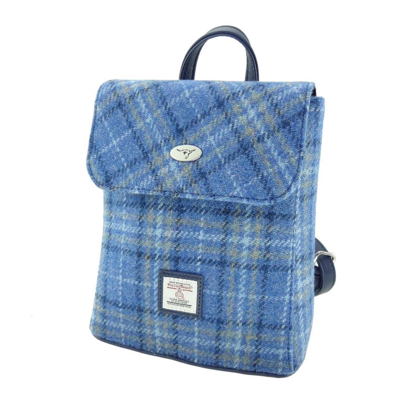 Dublin Gift Company - Scottish Harris Tweed  Mini Backpack