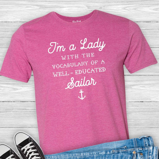 Suzy Swede - Lady With the Vocabulary of a Sailor Tshirt