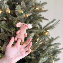 Load image into Gallery viewer, Deer Harbour Design - Pig Finger Puppet
