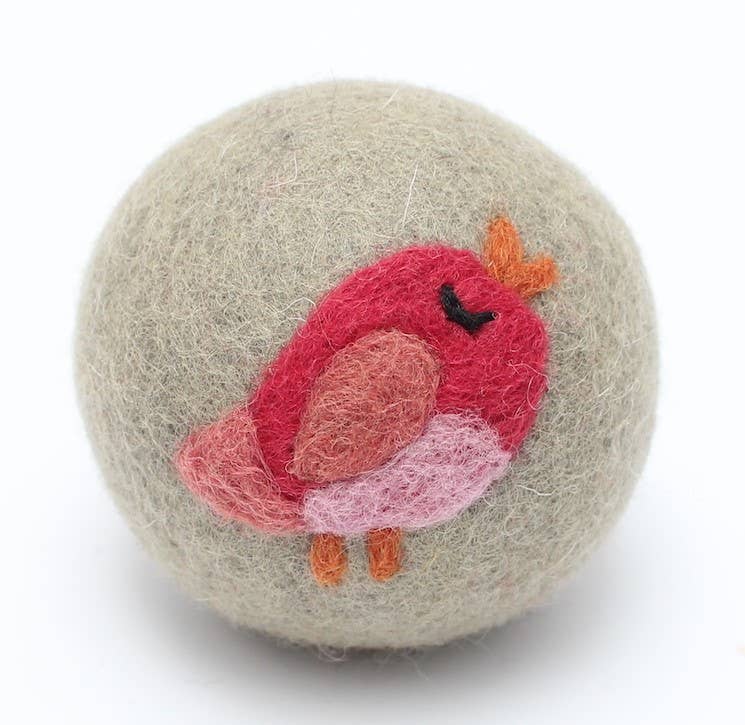 Ethical Global - Birds: Eco Wool Dryer Balls Fair Trade