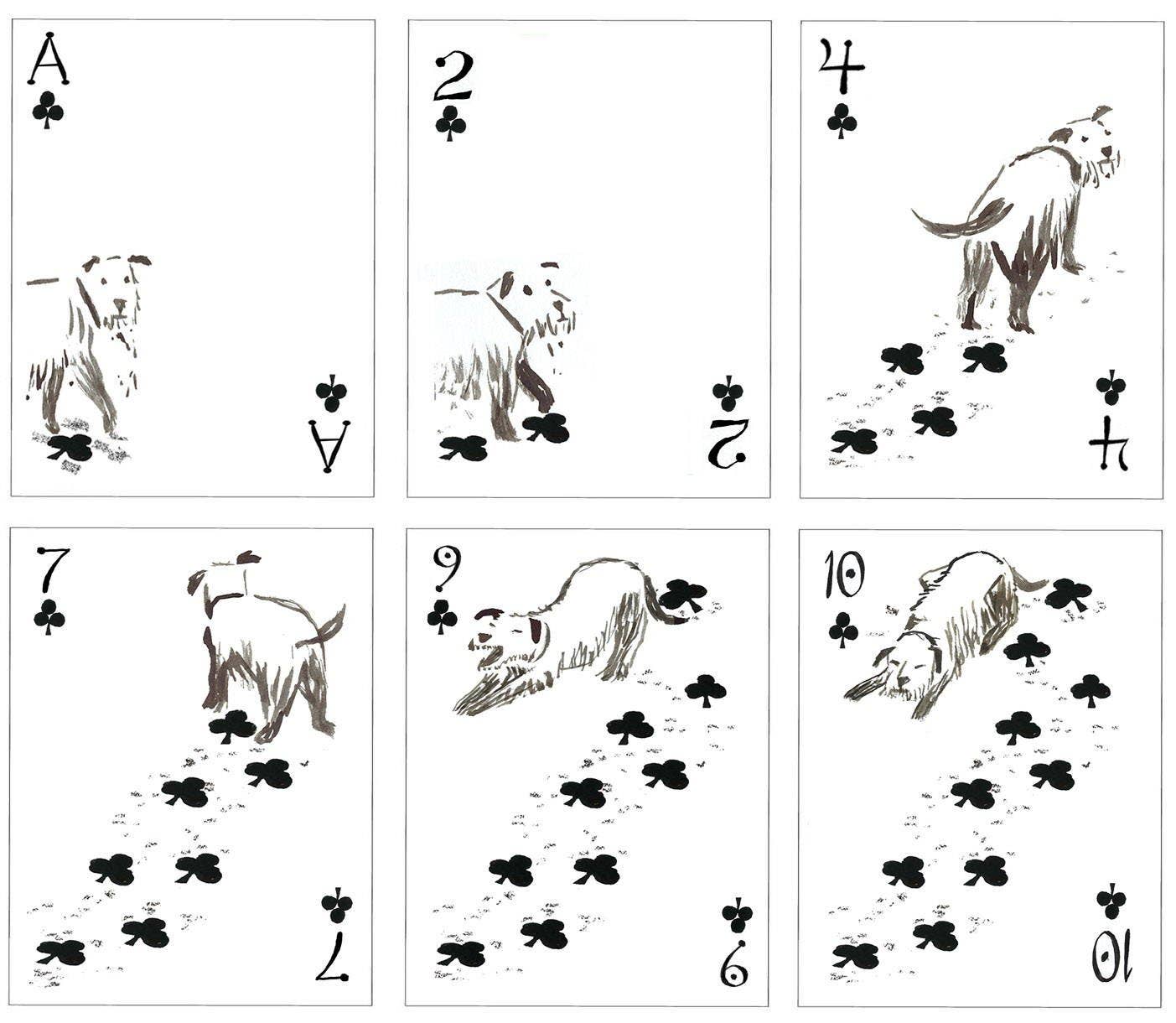 Artiphany - Pack of Dogs Playing Cards