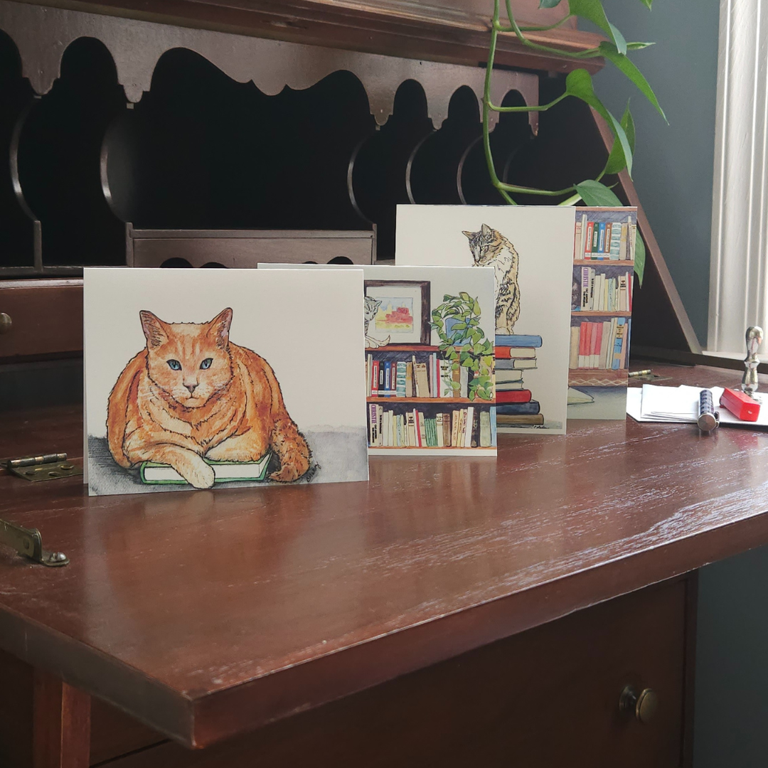 Critterwit and Company - Cat Assorted Notecard Set