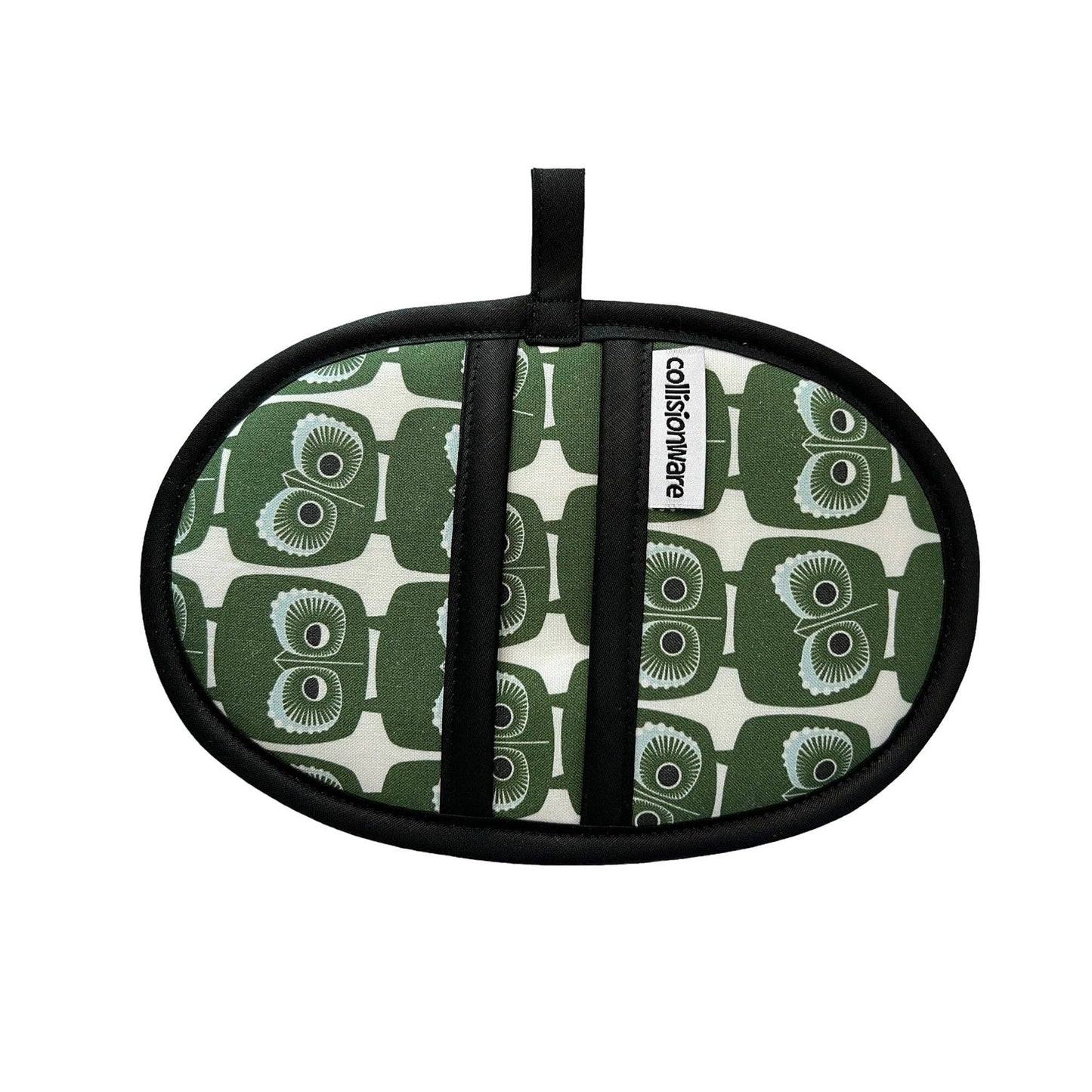 Collisionware - Green Owl Mini Pincher Mitt