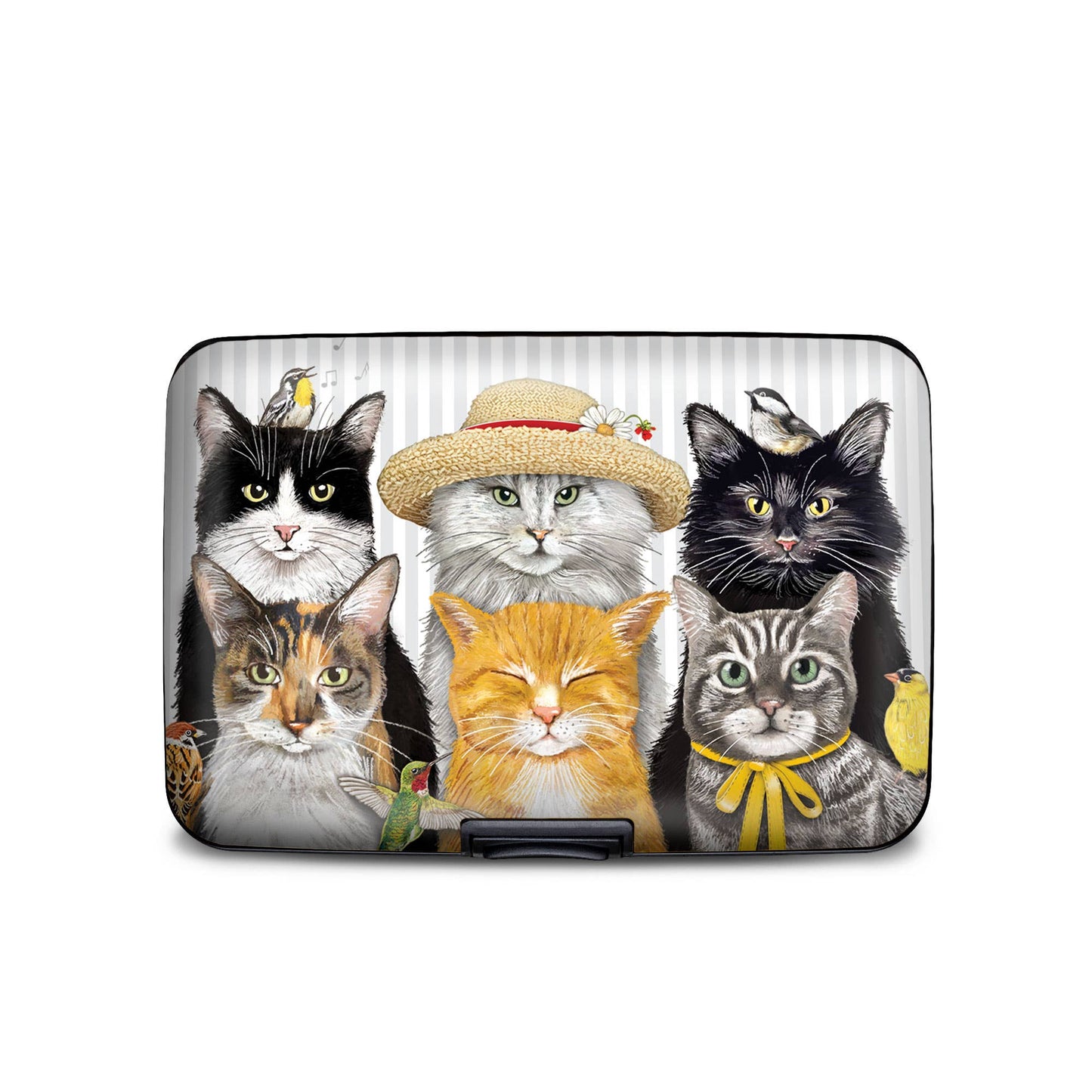 Monarque - Mary Lake Thompson Cats - Armored Wallet