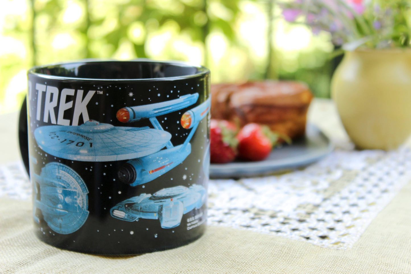 Unemployed Philosophers Guild - Starships of Star Trek Coffee Mug