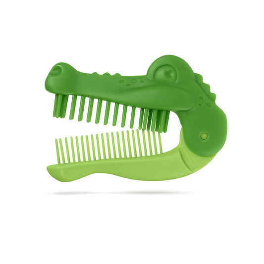 Fred & Friends - Folding Comb and Brush - Crocodile