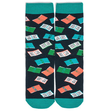 Load image into Gallery viewer, Lavley - Book Nerd Socks
