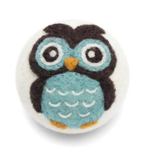 Ethical Global - Owls: Eco Wool Dryer Balls Fair Trade