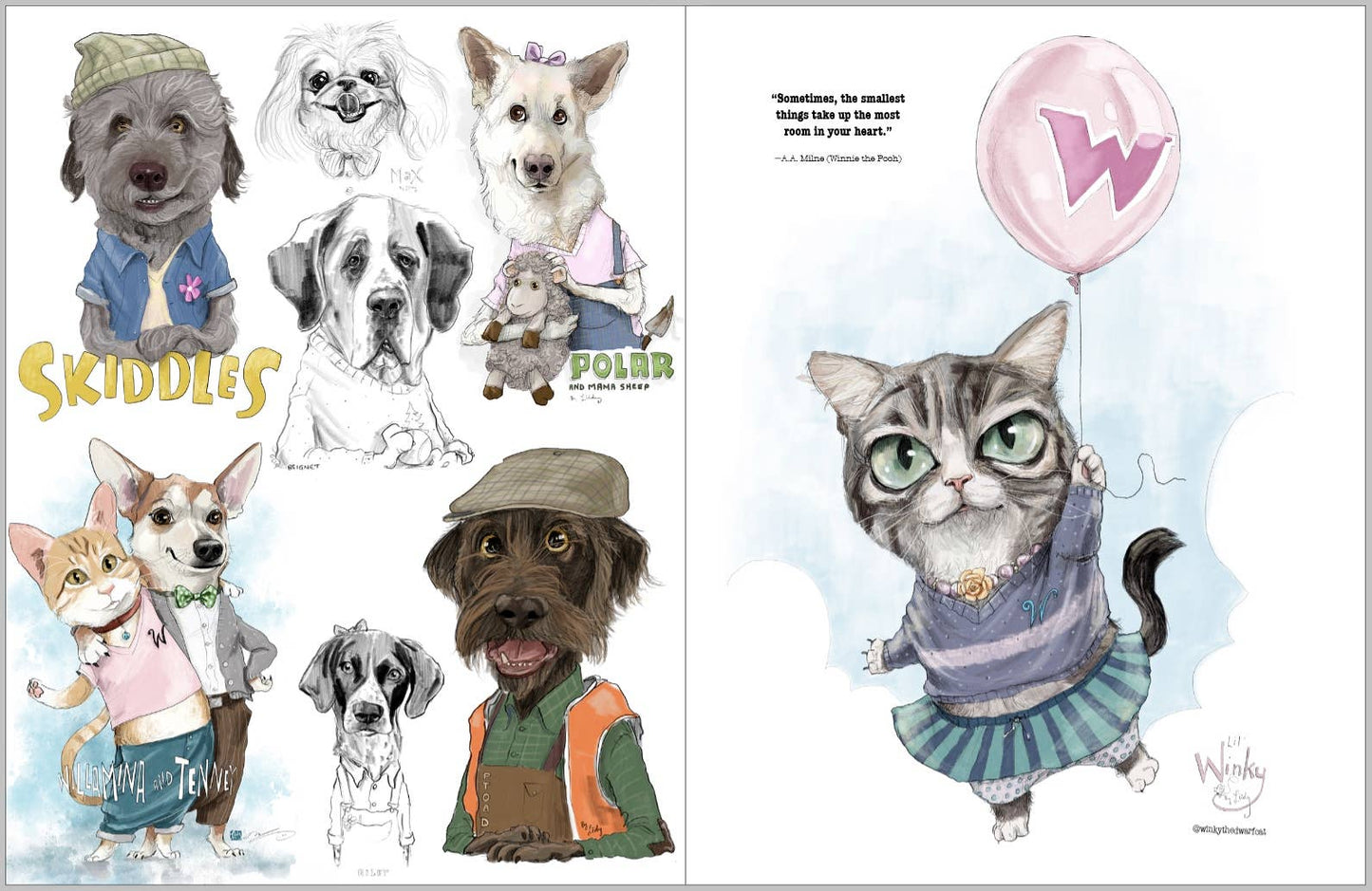 Mark Ludy Art Books & Games - Pets and Their People Book