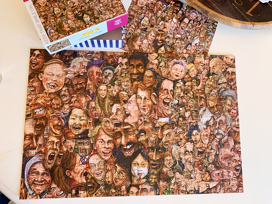 Mark Ludy Art Books & Games - 300 PIECE PUZZLE / THOUSAND FACES by Mark Ludy