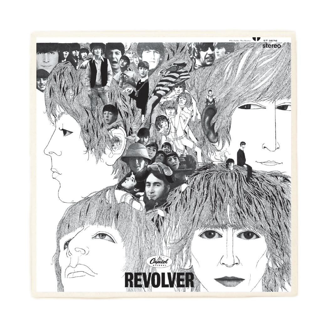 Lucky Mfg. Co. - The Beatles Revolver Album Coaster