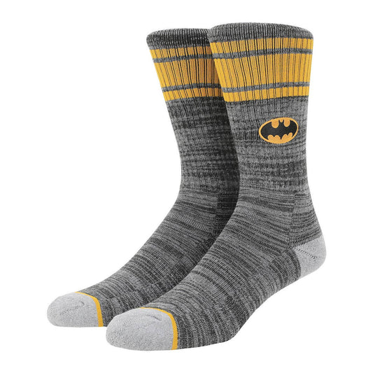 Bioworld Merchandising - Batman Logo Men's Black Athletic Crew Socks