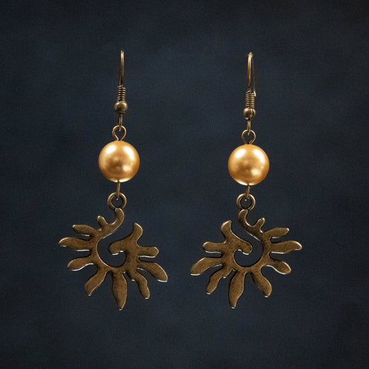 JAC Jewelry Designs - Abstract Sun Earrings