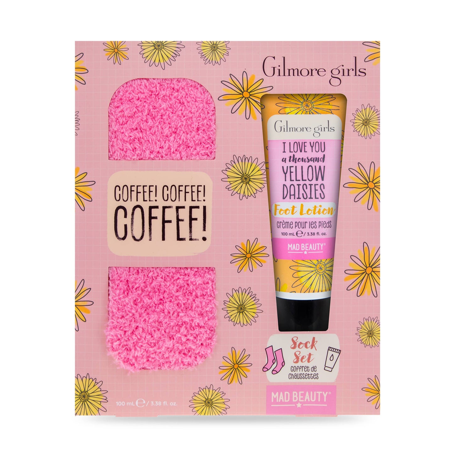 Mad Beauty USA LLC - Gilmore Girls Sock and Foot Cream Gift Set.
