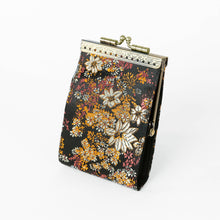 Load image into Gallery viewer, Cathayana - Brocade Small Floral Pattern Card Holder with RFID
