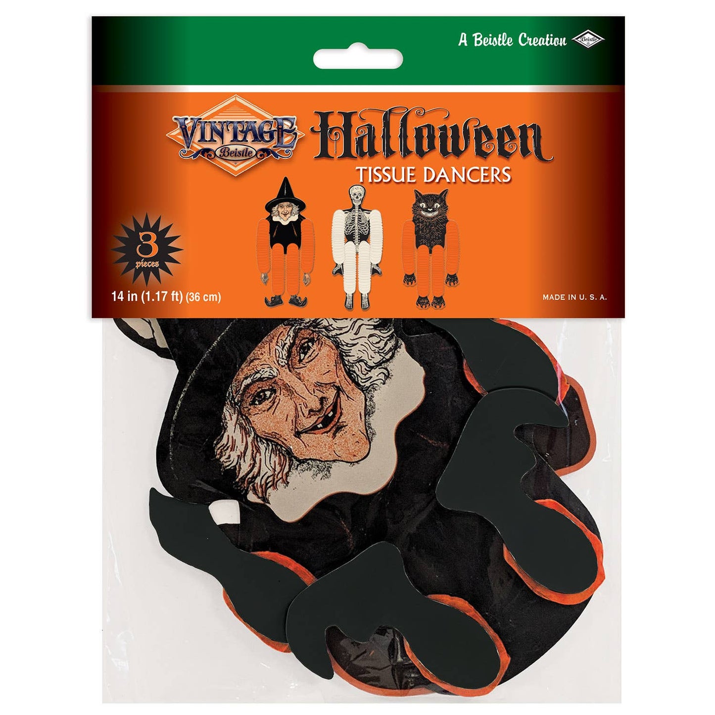 Beistle - Vintage Halloween Tissue Dancers