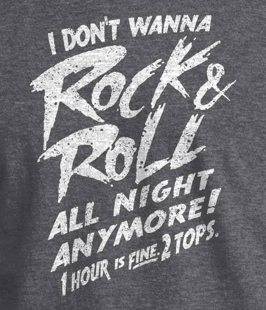 Mason Jar Label - Rock & Roll T-Shirt