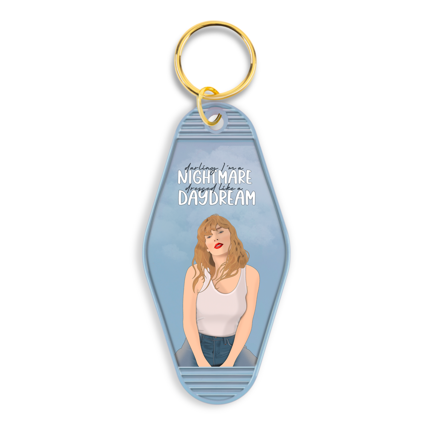 Shop Trimmings - Taylor Swift 1989 Blank Space Motel Keychain