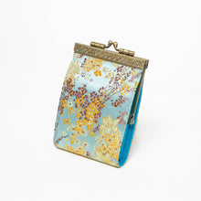 Load image into Gallery viewer, Cathayana - Brocade Small Floral Pattern Card Holder with RFID
