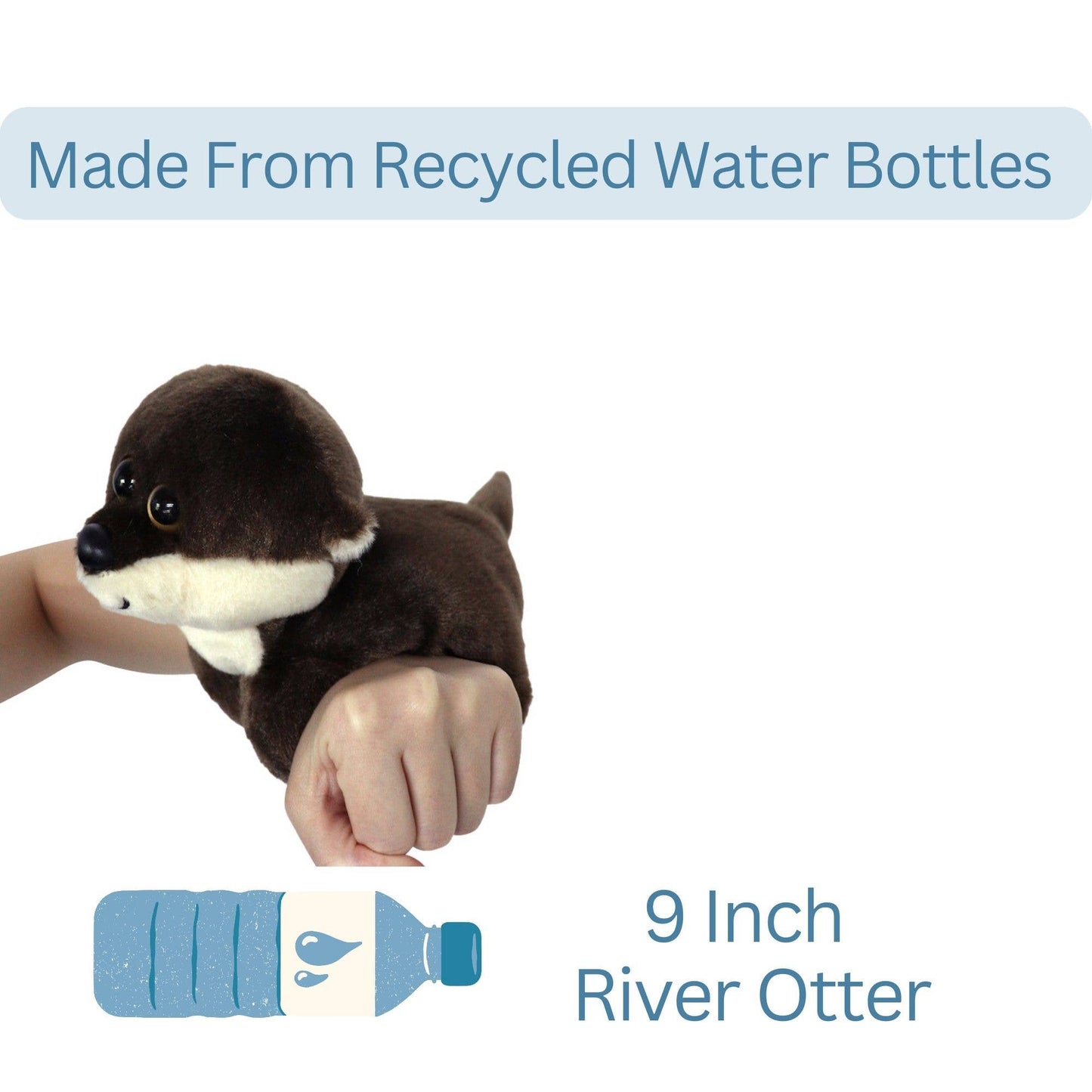 The Petting Zoo -  River Otter  Slap Bracelet