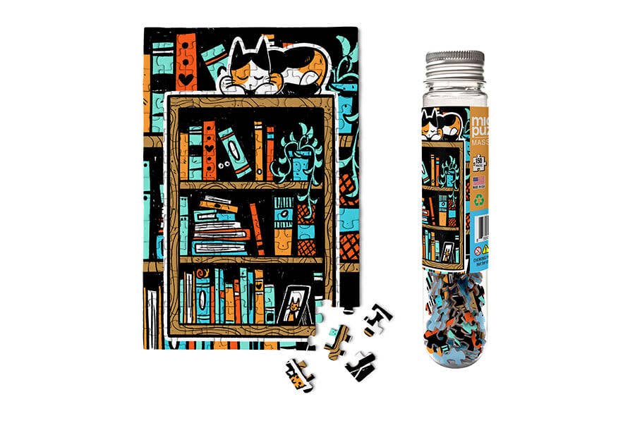 Micro Puzzles - Paws N' Pages Jigsaw Puzzle