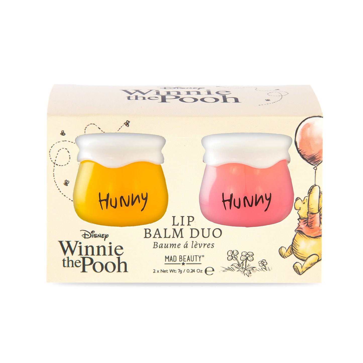 Mad Beauty USA LLC - Disney Winnie the Pooh Honey Pot Lip Balm Set