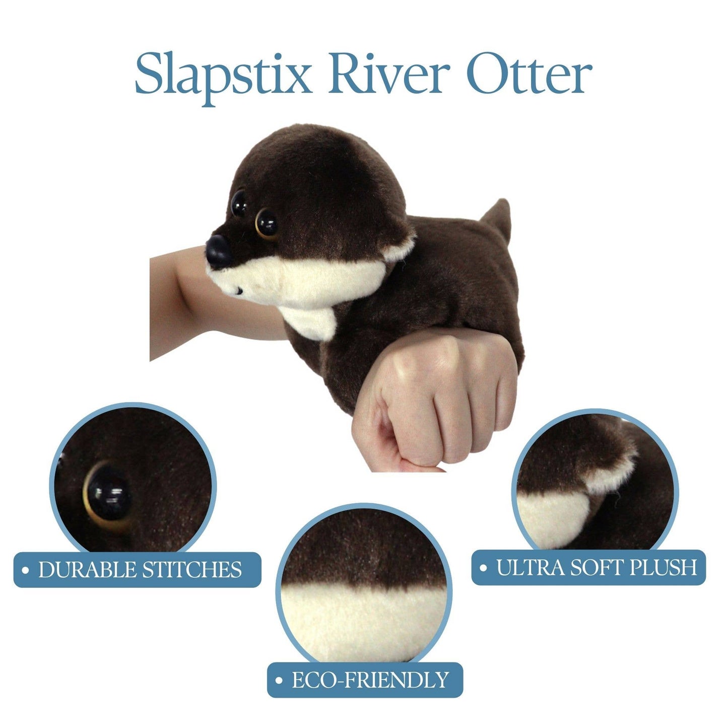The Petting Zoo -  River Otter  Slap Bracelet