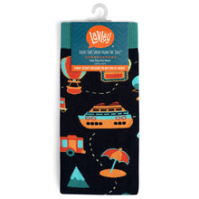 Load image into Gallery viewer, Lavley - I&#39;d Rather Be Traveling Socks
