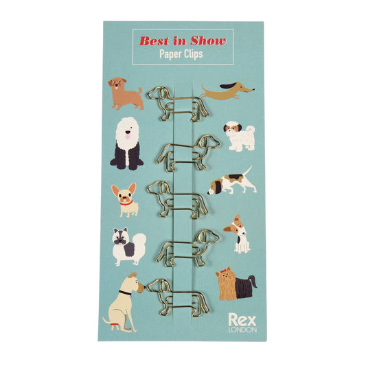 Rex London - Dog Paper Clips- Best In Show