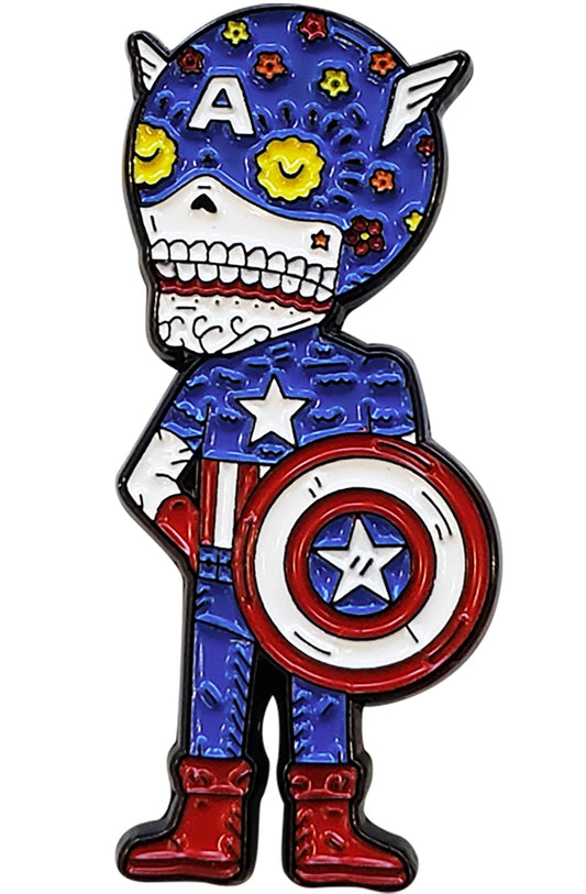 Fresh Prints of CT - Captain America Enamel Pin