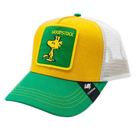 Peter Grimm - Woodstock Peanuts Cotton Mesh Yellow Adjustable Trucker Hat