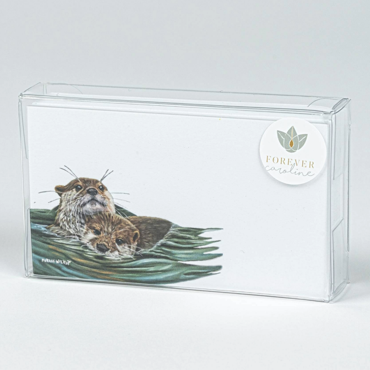 Forever Caroline LLC - Otters Tiny Cards