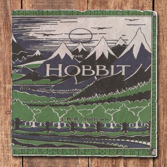 Black Angel Designs - Classic Book Coaster - The Hobbit - J.R.R. Tolkien