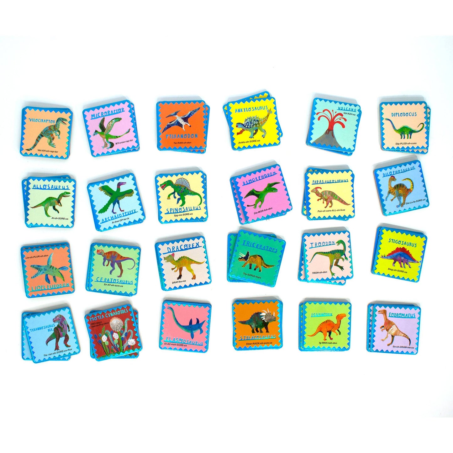 eeBoo - Shiny Dinosaur Memory and Matching Game