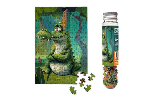 Micro Puzzles - See You Later Alligator - Crocodile Zoo Gardens Mini Puzzle