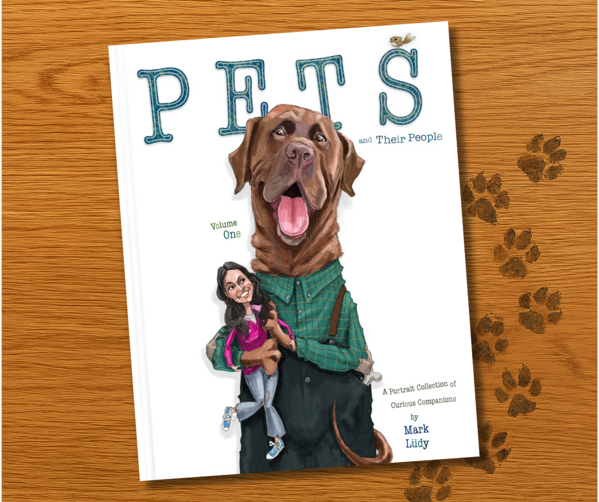 Mark Ludy Art Books & Games - Pets and Their People Book