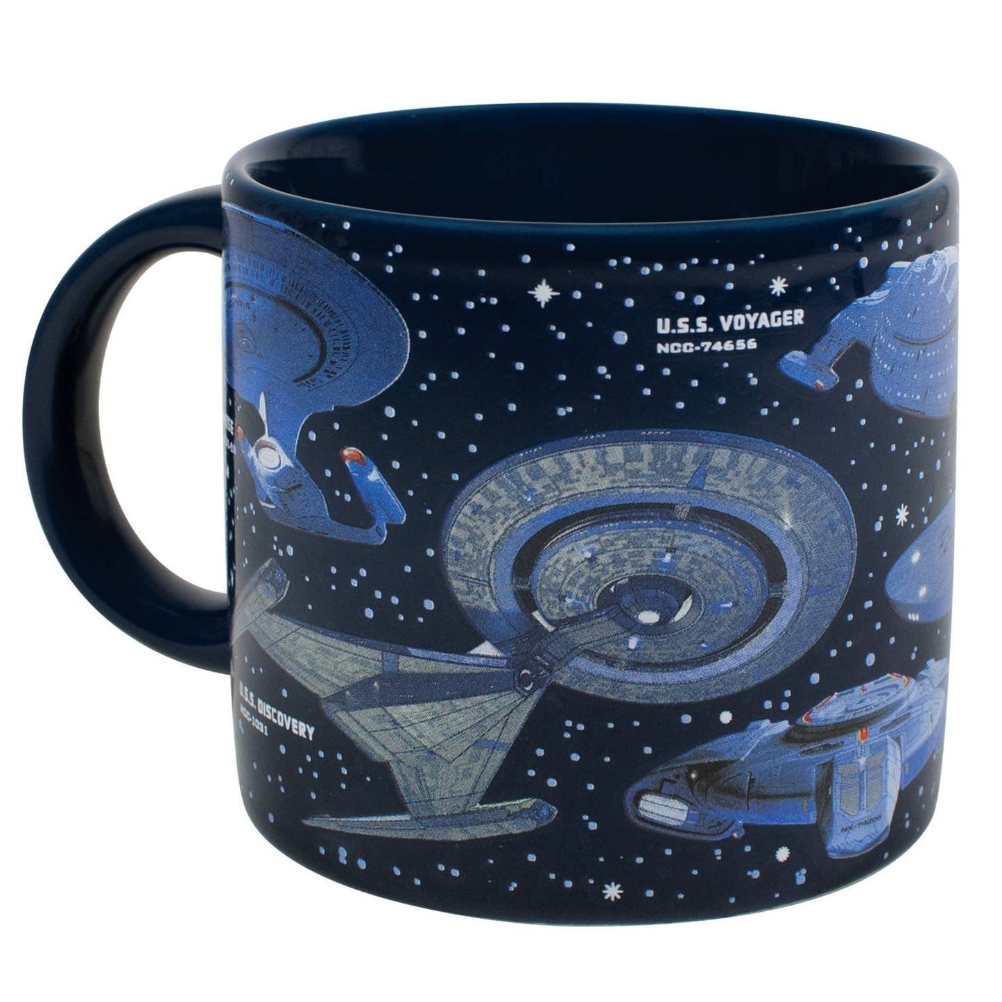 Unemployed Philosophers Guild - Starships of Star Trek Coffee Mug