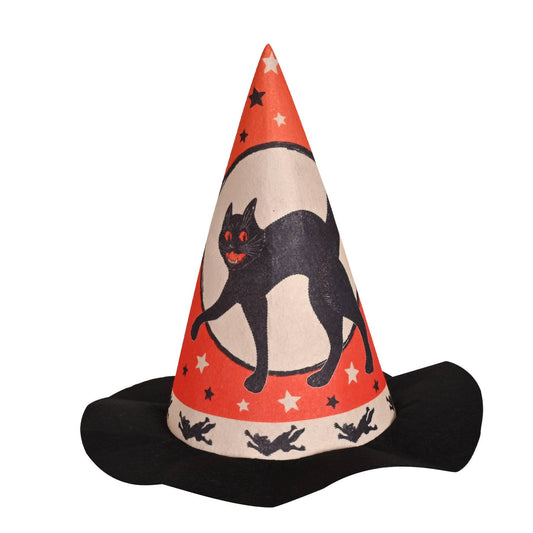 Beistle - Vintage Halloween Felt Witch Hat